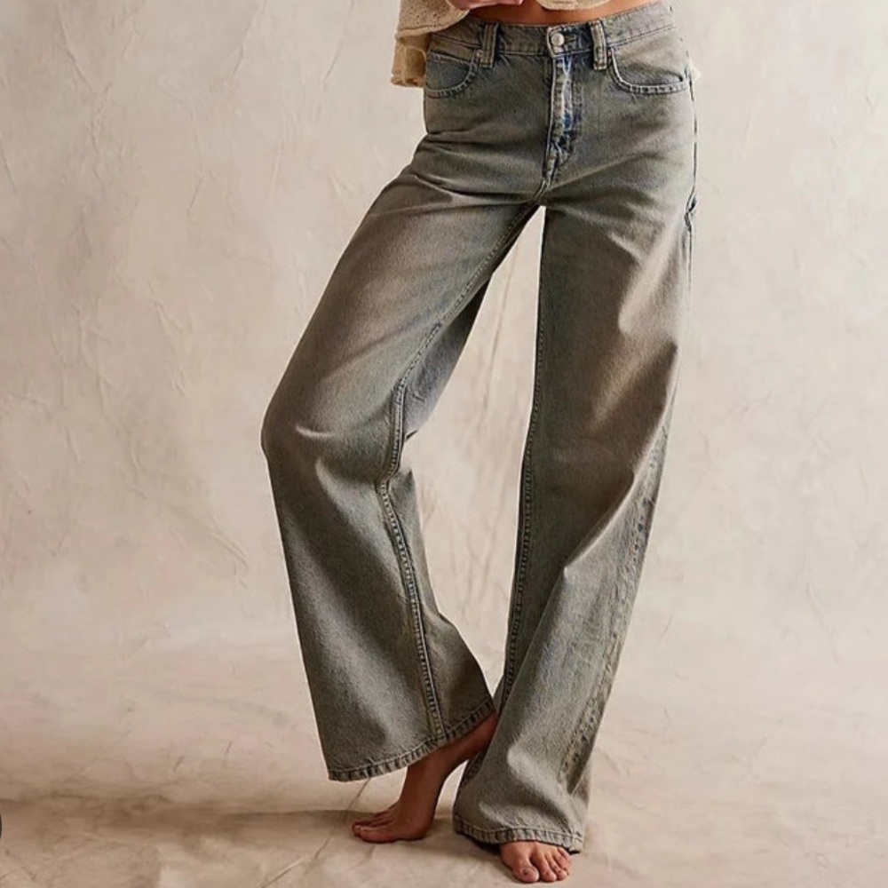 TINSLEY BAGGY HIGH RISE JEANS CANDY POP